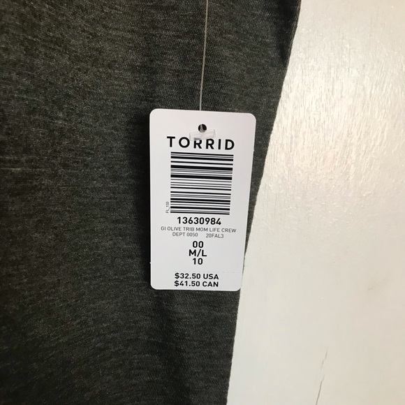 Torrid “Mom Life” Crew Neck T-Shirt - Size M - Picture 4 of 9